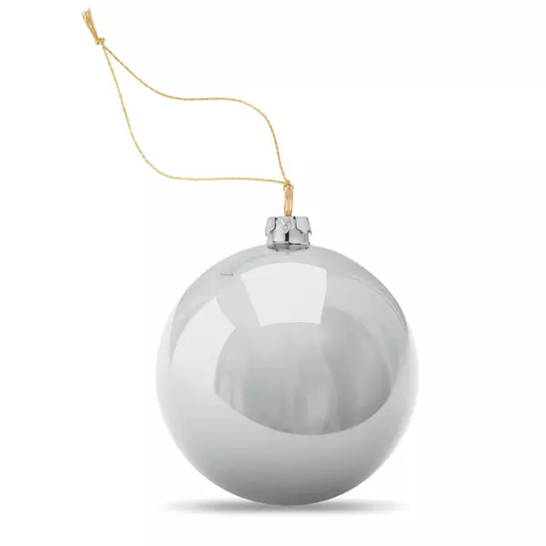 Christmas ball with branding tile