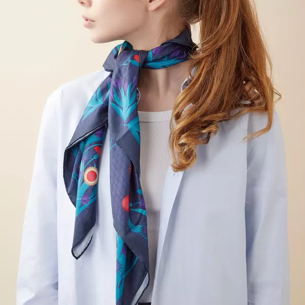 Дамски шал Astrid Navy
