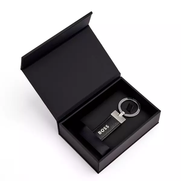 Ключодържател Classic Grained Black