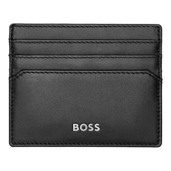 Card holder Classic Smooth Black