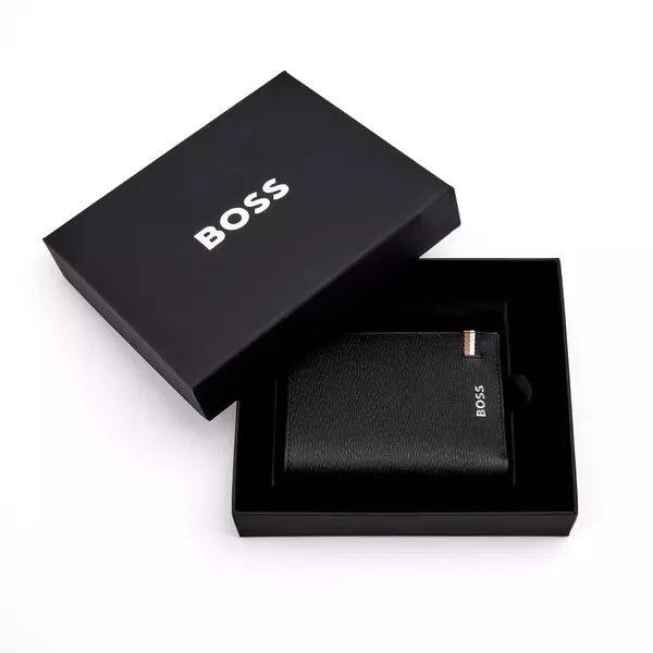 Вертикален визитник с копче Iconic Black