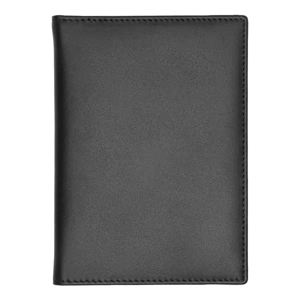 Вертикален портфейл за карти Trifold Classic Smooth Black