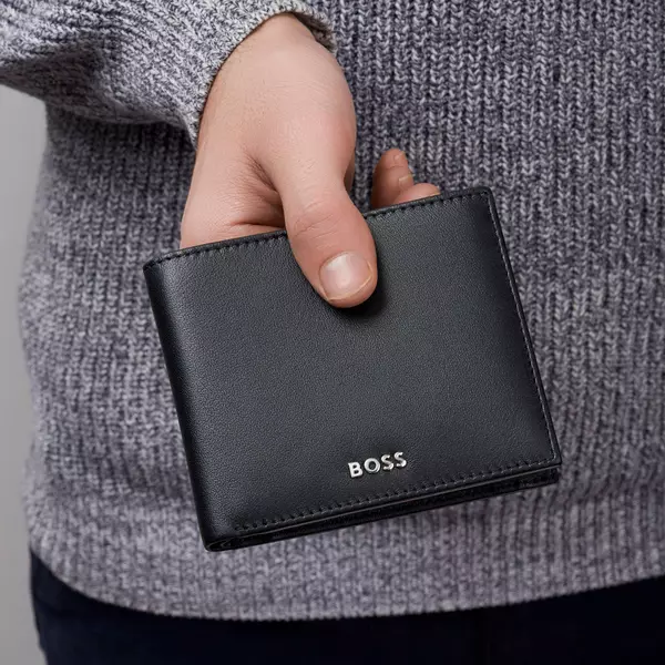 Портфейл Classic Smooth Black
