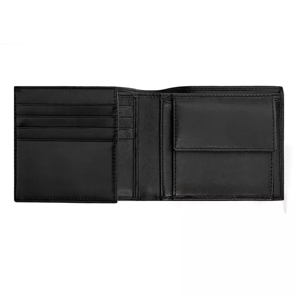 Портфейл с допълнително отделение Iconic Black