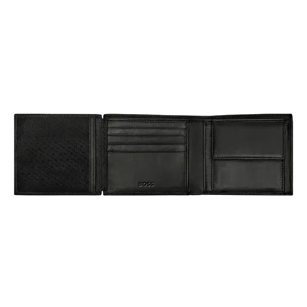 Портфейл с допълнително отделение Iconic Black