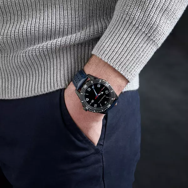 Ръчен часовник Sol Navy & Black