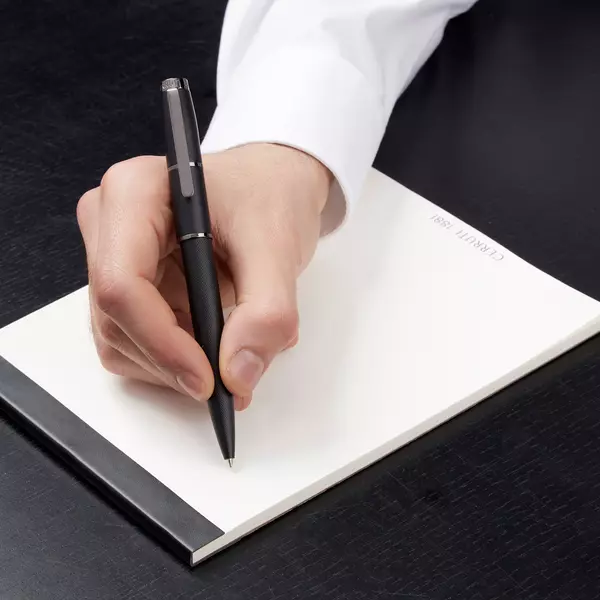 Metal ball pen Brick Black
