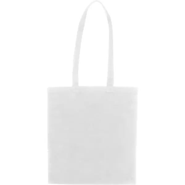 Памучна пазарска чанта с дълги дръжки 140 gr/m².