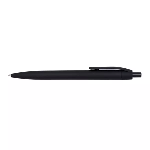 Plastic rubberized ball pen RING