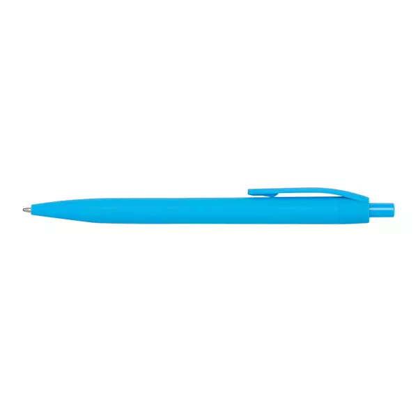 Plastic rubberized ball pen RING