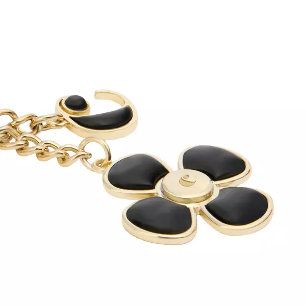 Метален ключодържател Vivienne Black