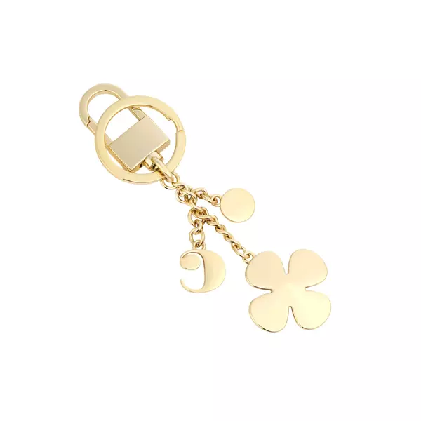 Метален ключодържател Vivienne Light Blue