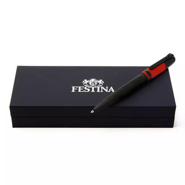 Метална химикалка Classicals Black Edition Red