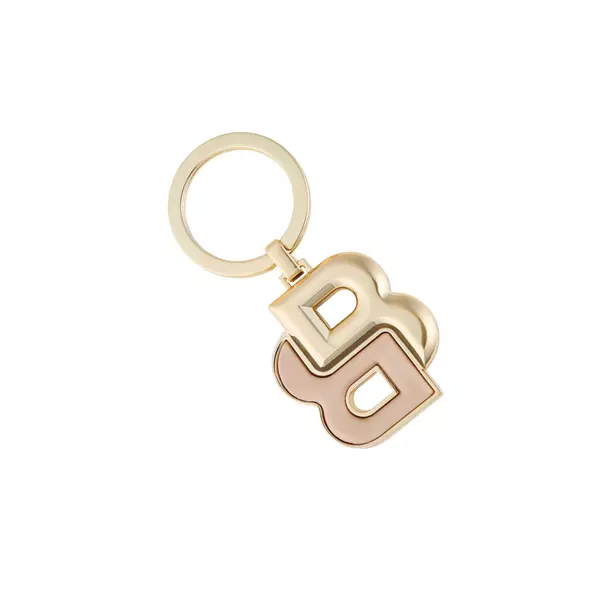 Метален ключодържател Double B Nude