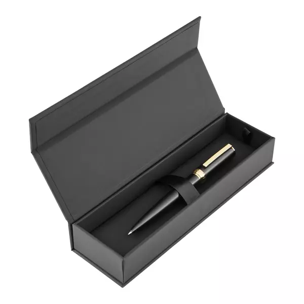Метална химикалка Arche Double B Black & Gold