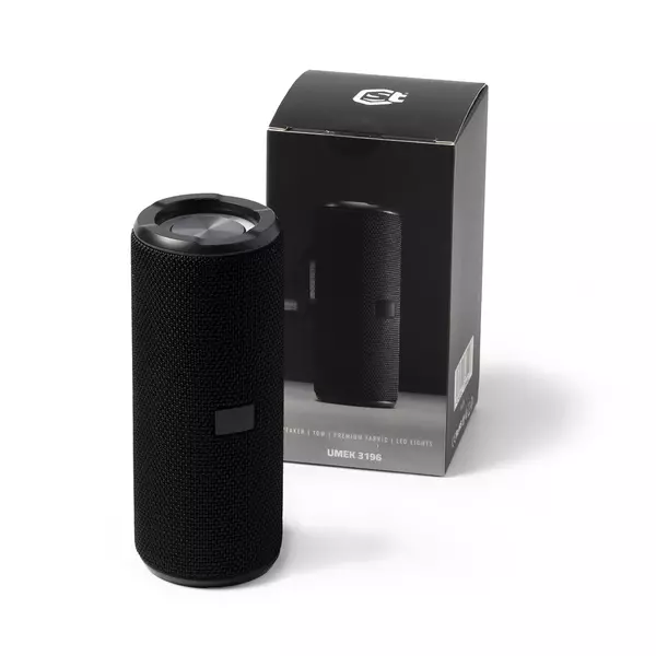 Bluetooth speaker with LED lighting