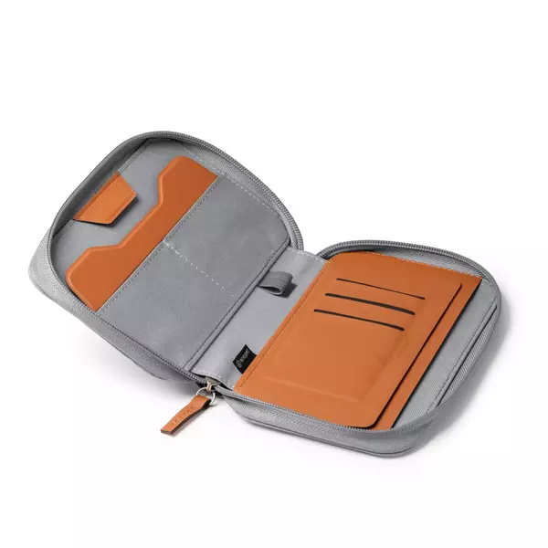 RPET travel wallet with RFID
