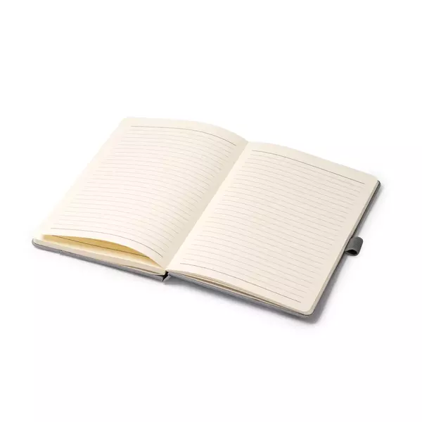 Notebook with hard covers made of recycled eco leather A5