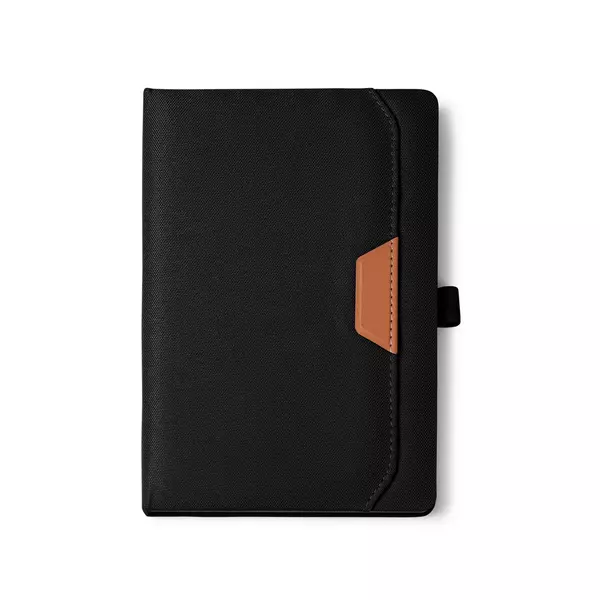 Notebook with hard covers made of recycled eco leather A5