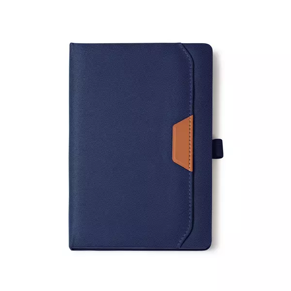 Notebook with hard covers made of recycled eco leather A5