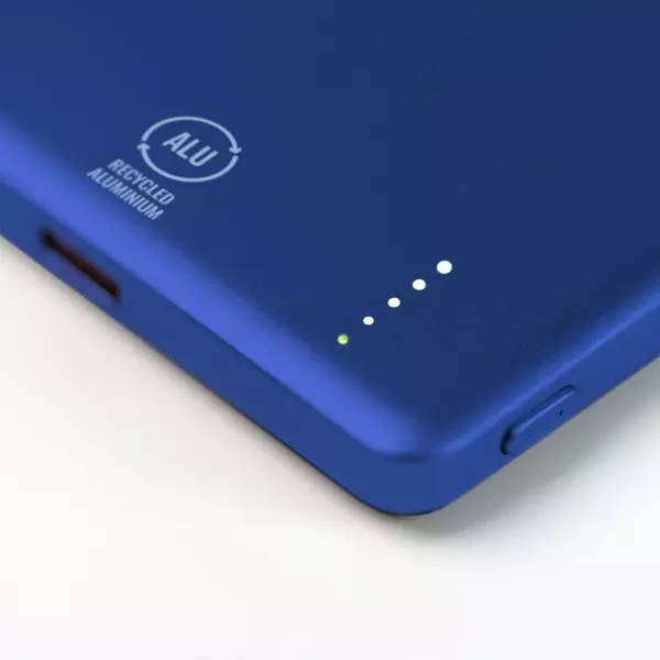 Външна батерия 5000 mAh с безжично зареждане