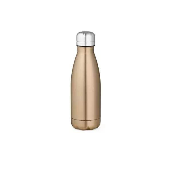 Стоманена термобутилка в цвят металик 430 ml