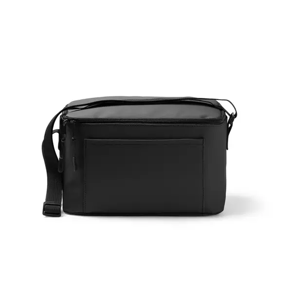 Stylish cooler bag made of PU leather