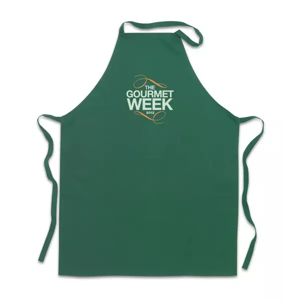 Cooking apron made of cotton