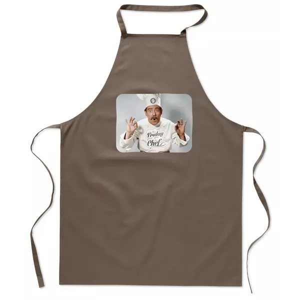 Cooking apron made of cotton