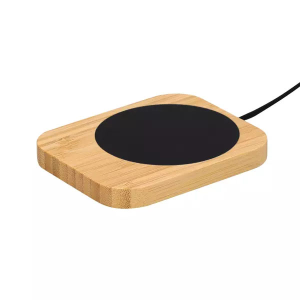 Cup warming coaster made of bamboo