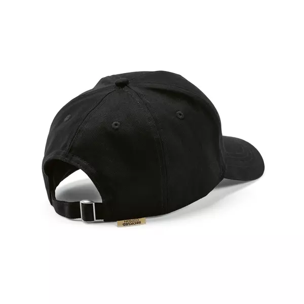 Baseball cap 5 panels with an adjustable metal buckle