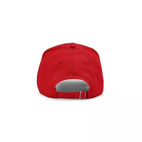 Baseball cap 5 panels with an adjustable metal buckle