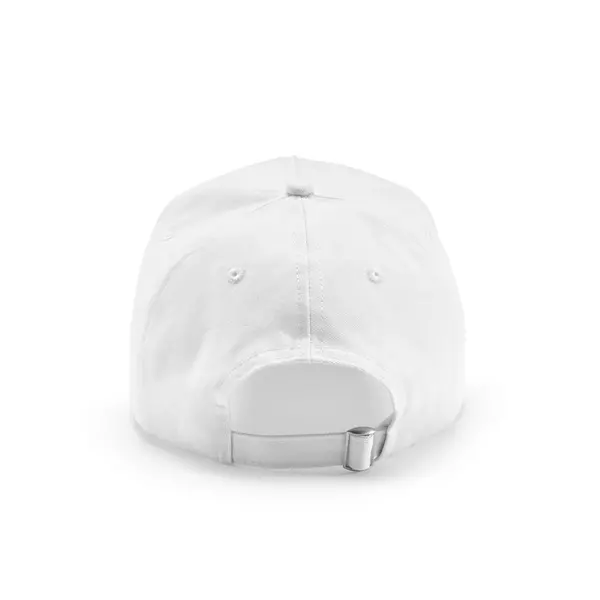 Baseball cap 5 panels with an adjustable metal buckle