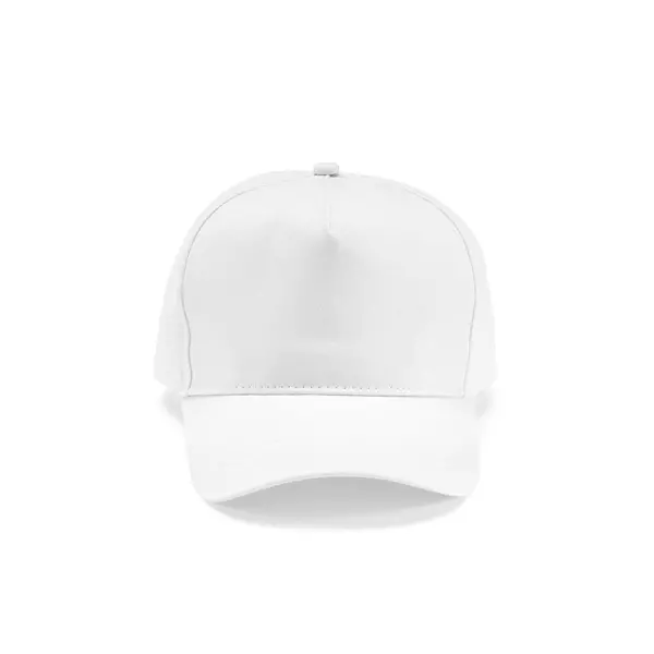 Baseball cap 5 panels with an adjustable metal buckle