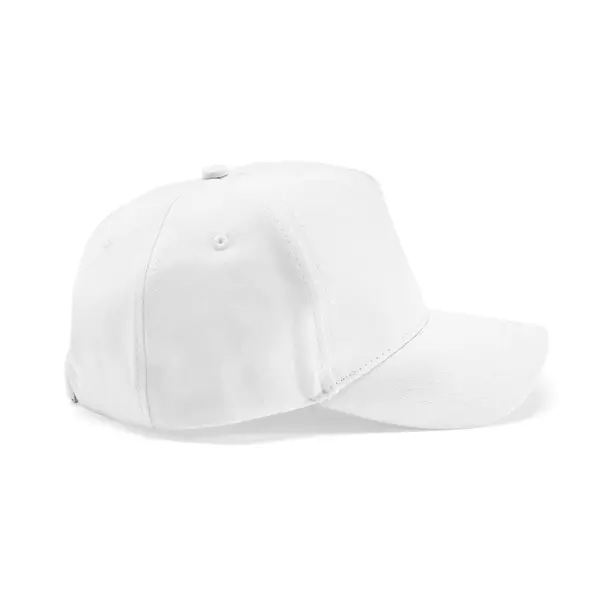 Baseball cap 5 panels with an adjustable metal buckle