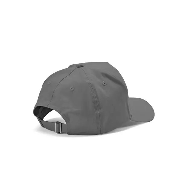 Baseball cap 5 panels with an adjustable metal buckle