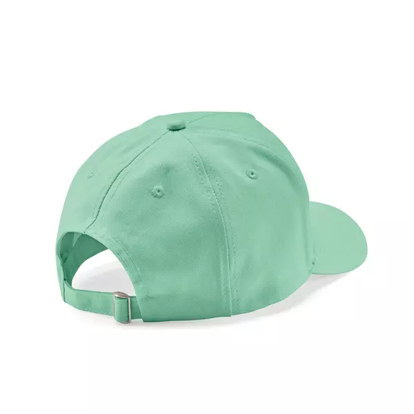 Baseball cap 5 panels with an adjustable metal buckle