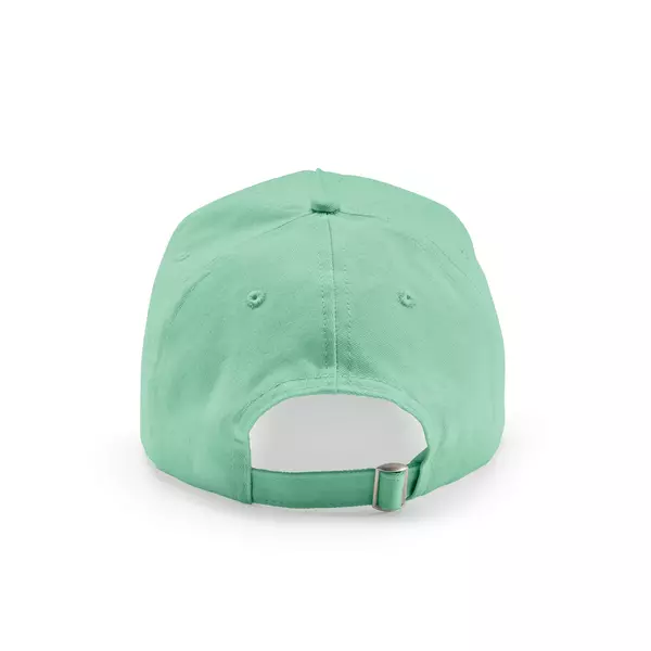 Baseball cap 5 panels with an adjustable metal buckle