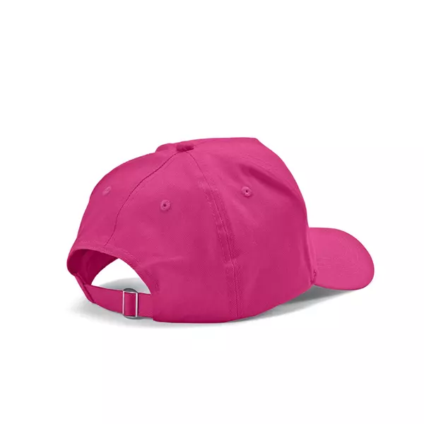 Baseball cap 5 panels with an adjustable metal buckle