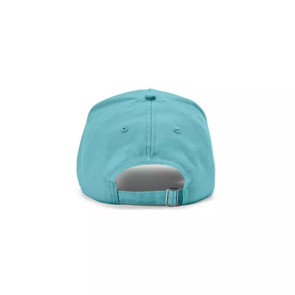 Baseball cap 5 panels with an adjustable metal buckle
