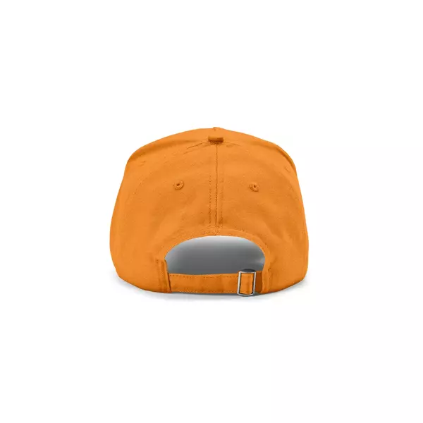 Baseball cap 5 panels with an adjustable metal buckle
