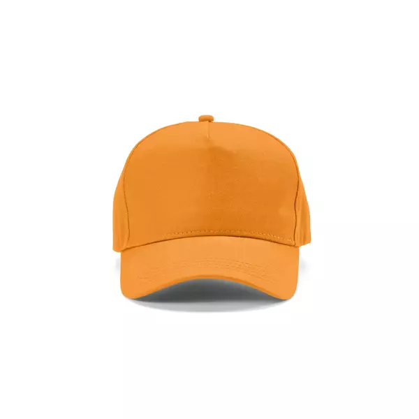 Baseball cap 5 panels with an adjustable metal buckle