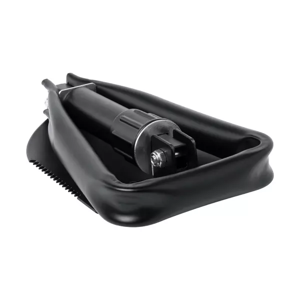 Folding metal shovel