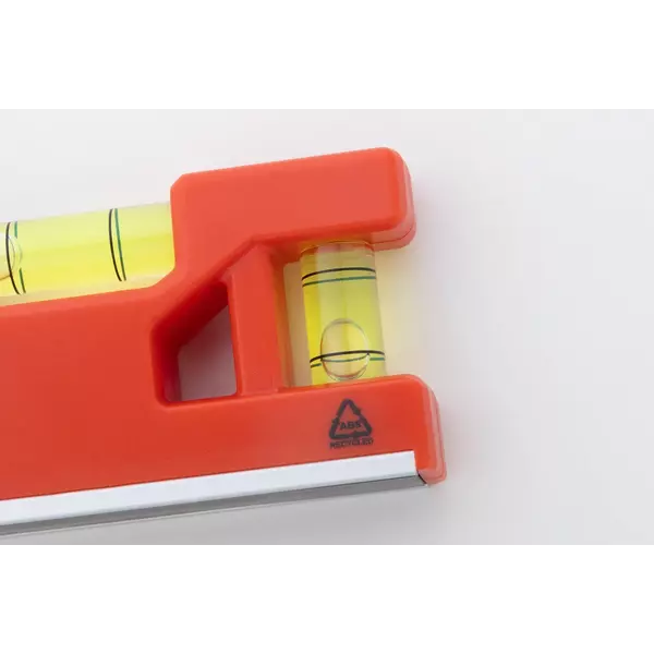 Multifunctional keychain with a ruler and dual levels