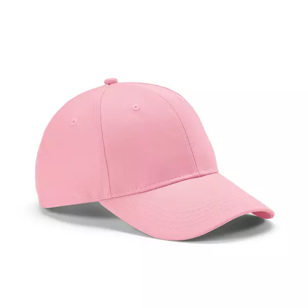 Baseball cap 6 panels with an adjustable metal buckle