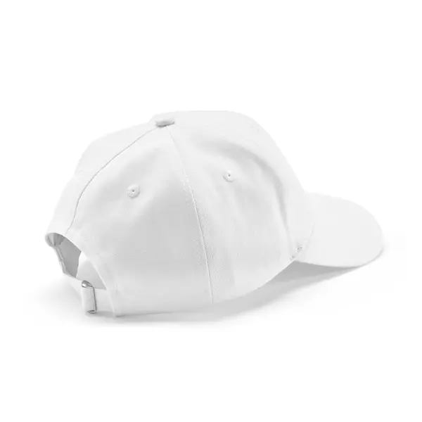Baseball cap 6 panels with an adjustable metal buckle