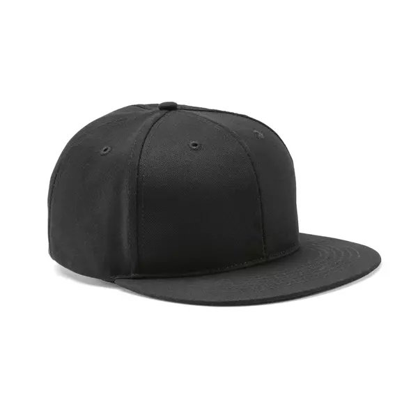 Baseball cap 5 panels with an adjustable snapback closure