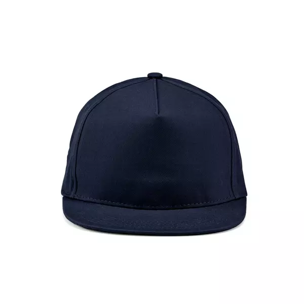 Baseball cap 5 panels with an adjustable snapback closure