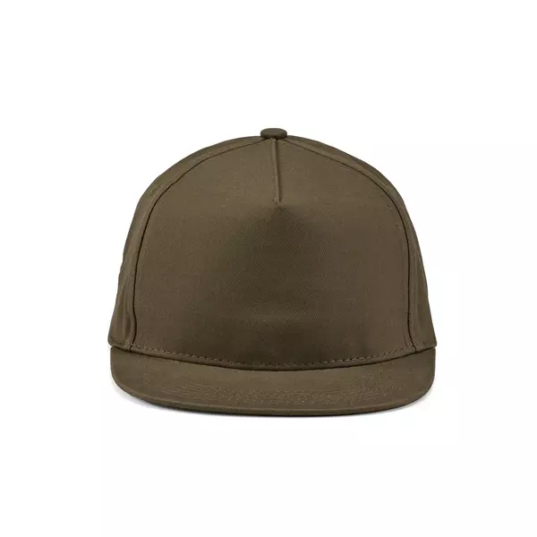 Baseball cap 5 panels with an adjustable snapback closure