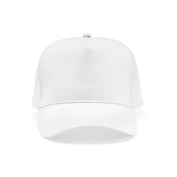 Mesh baseball cap 5 panels with an adjustable snapback closure